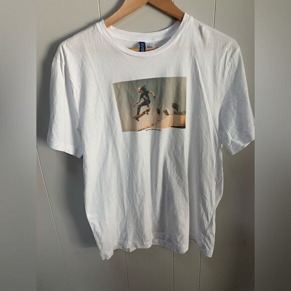 H&M Divided Mens skateboarding graphic tee M - Picture 1 of 4